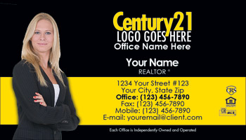 Century 21 Business Card Design 06