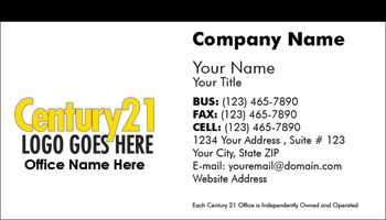 Century 21 Business Card Design 07