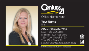Century 21 Business Card Design 13